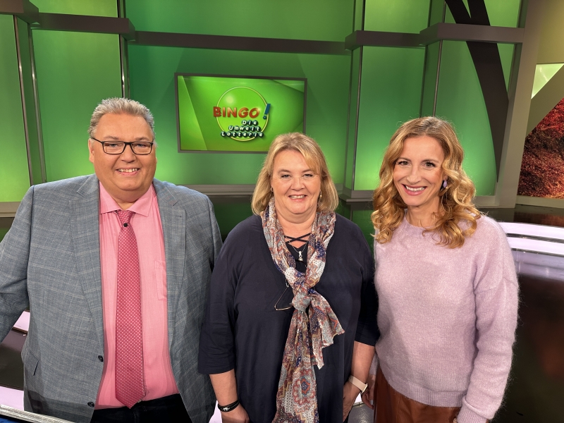 Gudrun aus Warder gewann 5.000 €uro in der TV-Show BINGO
